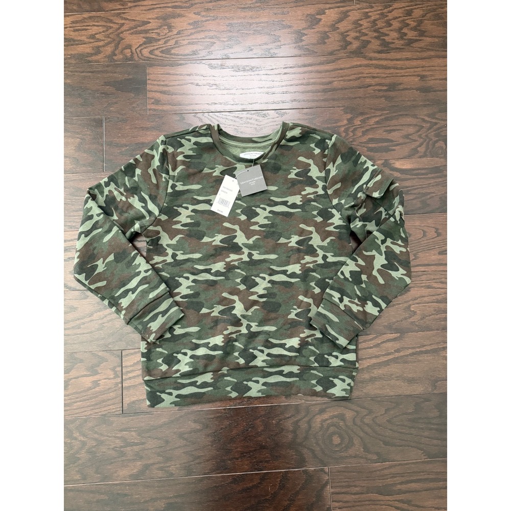 Grayson Threads Kids Camo Sweatshirt Green Large L NWT Sleeve Pocket Pullover